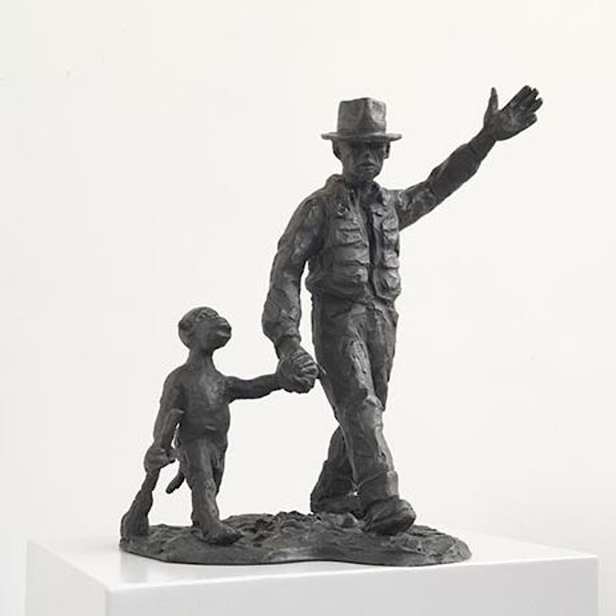 Korff Stiftung - Jörg Immendorff - Skulpturen - Komm Jörch, wir gehen