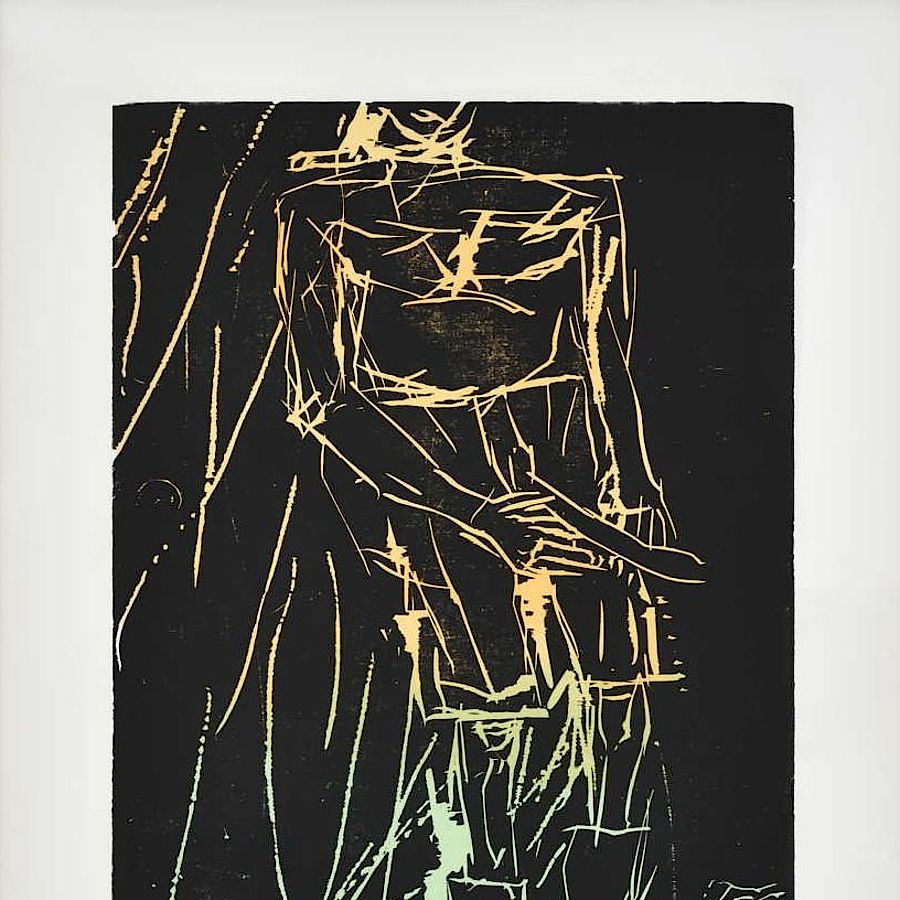 Korff Stiftung - Georg Baselitz - Graphics - Big Night I (Remix)