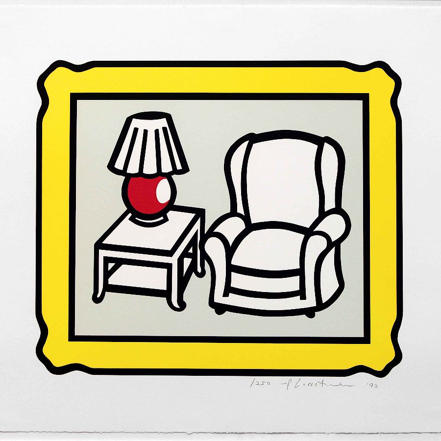 Korff Stiftung - Roy Lichtenstein - Graphics - Red Lamp