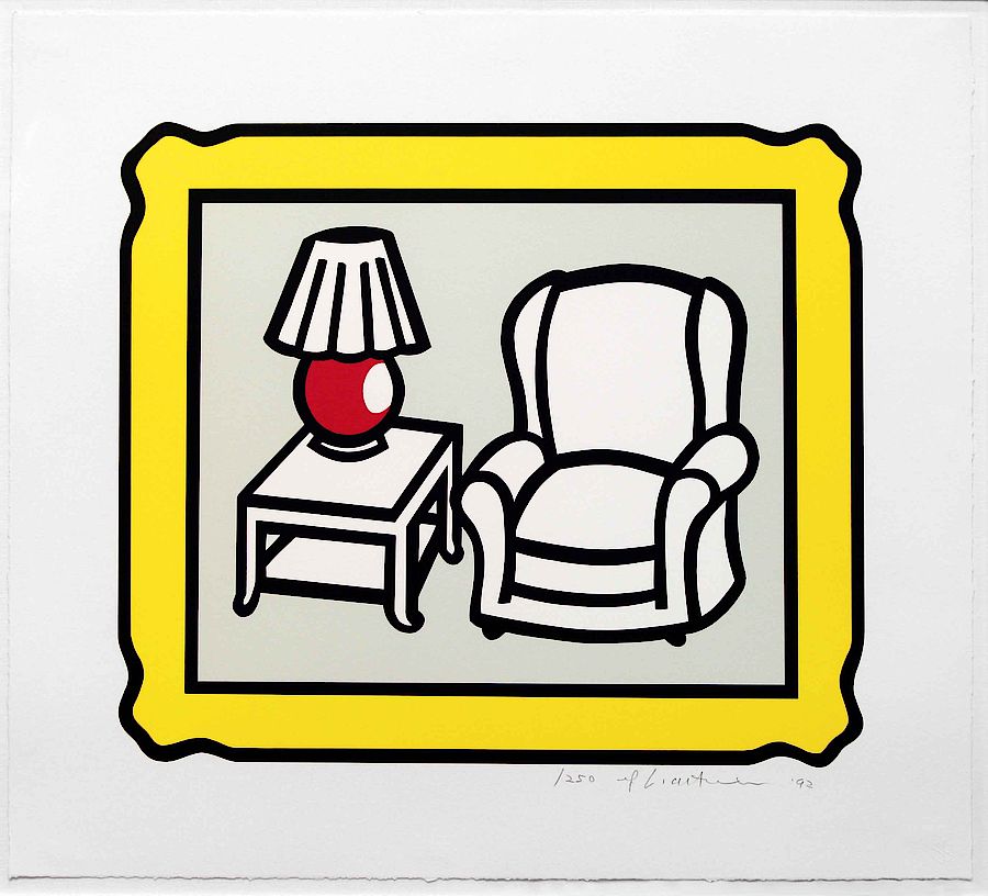 Korff Stiftung - Roy Lichtenstein - Grafiken - Red Lamp