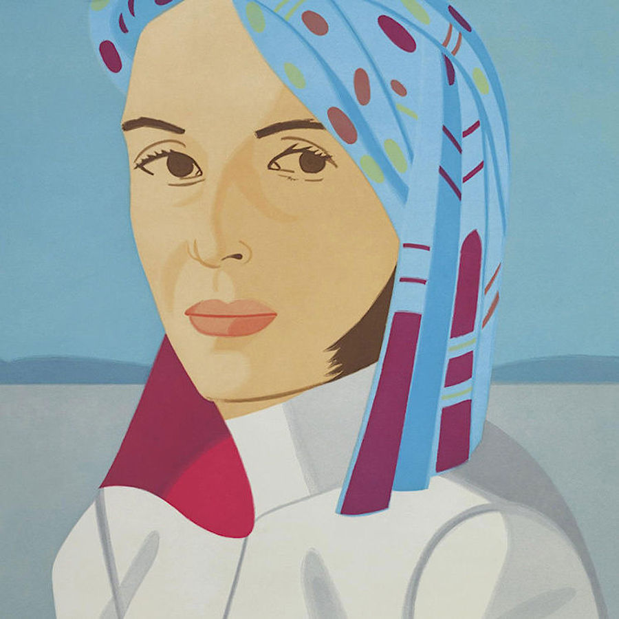 Korff Stiftung - Alex Katz - Grafiken - Blue Hat