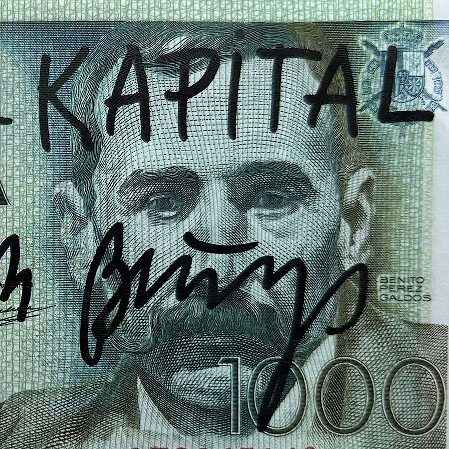 Korff Stiftung - Joseph Beuys - Geldscheine - Kunst = Kapital