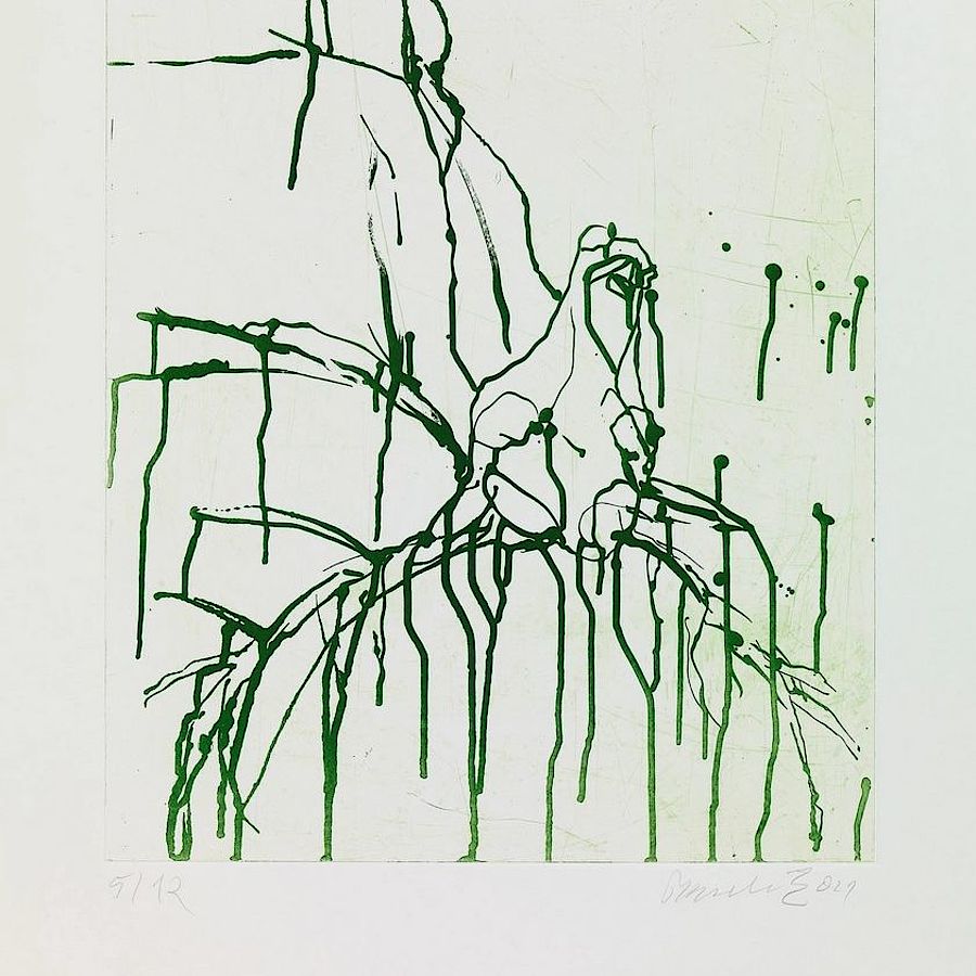 Korff Stiftung - Georg Baselitz - Grafiken - Deer VIII