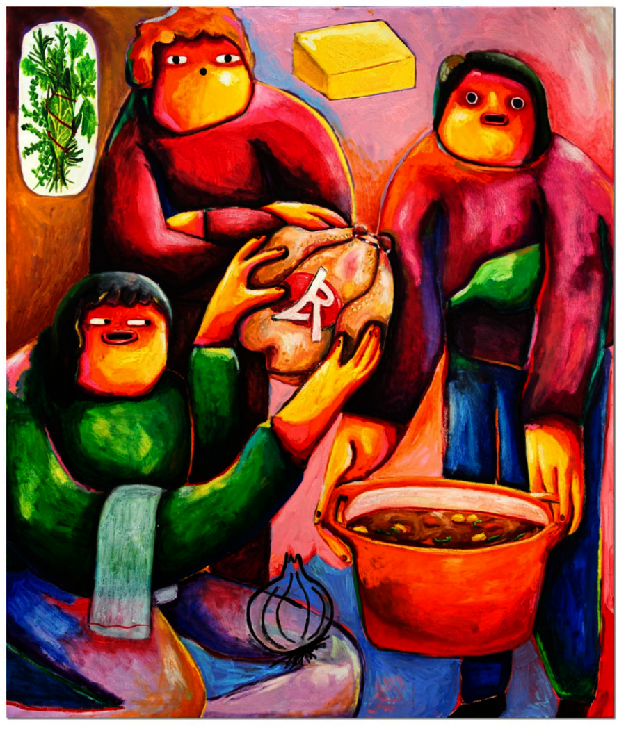 Korff Stiftung - Nina Bachmann - Unique Works - Coq au vin
