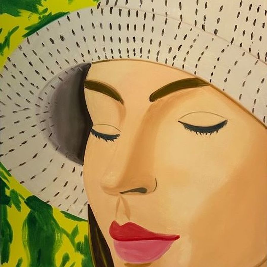 Korff Stiftung - Alex Katz - Graphics - Straw hat 3