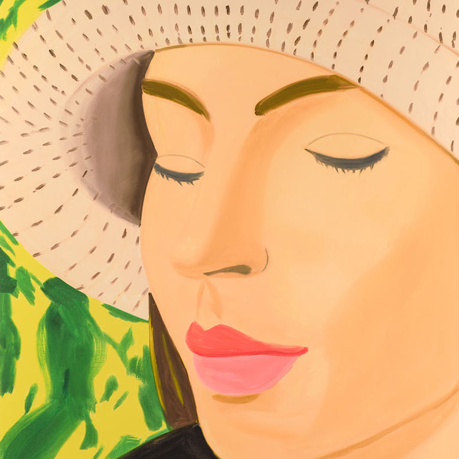 Korff Stiftung - Alex Katz - Grafiken - Straw hat 3 Korff Stiftung - Alex Katz - Grafiken - Straw hat 3