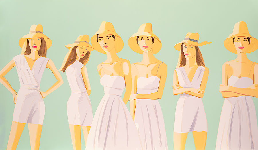 Korff Stiftung - Alex Katz - Grafiken - Springtime