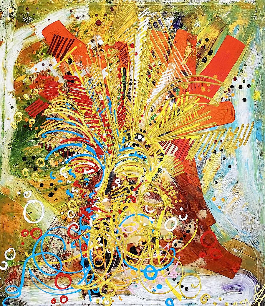 Korff Stiftung - Leon Löwentraut - Grafiken - Gipsy King