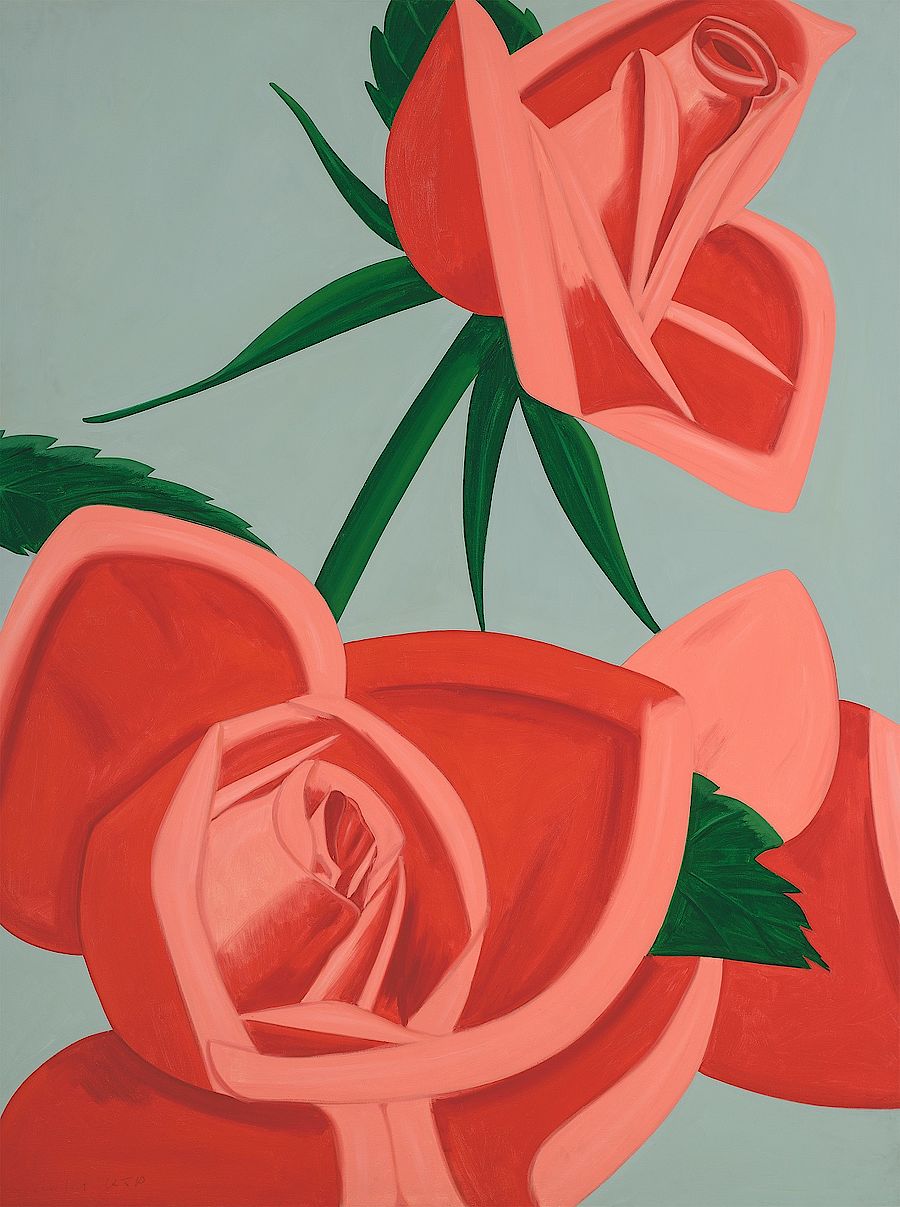 Korff Stiftung - Alex Katz - Grafiken - Rose Bud