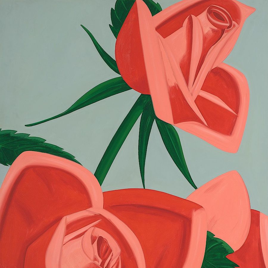 Korff Stiftung - Alex Katz - Graphics - Rose Bud