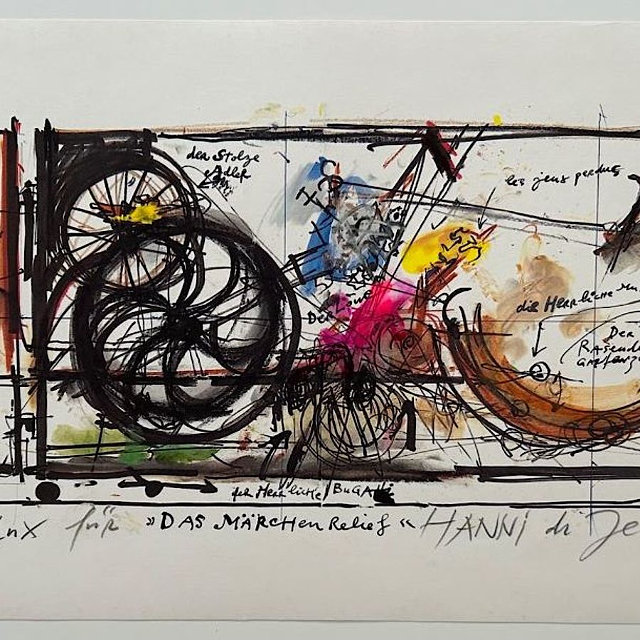 Korff Stiftung - Jean Tinguely - Grafiken - Das Märchenrelief