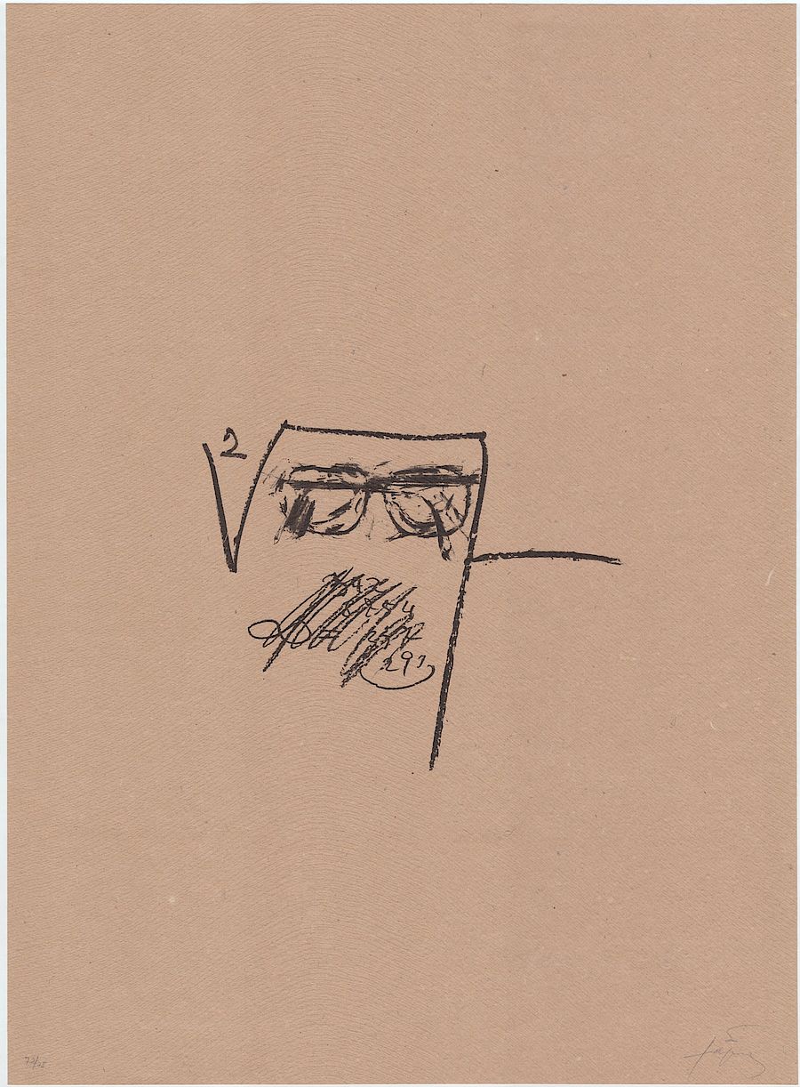 Korff Stiftung - Antoni Tapies - Grafiken - Llambrec Material VI