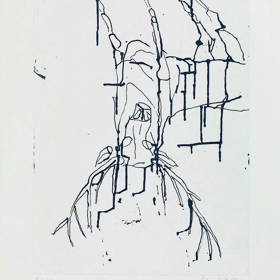 Korff Stiftung - Georg Baselitz - Grafiken - Deer X