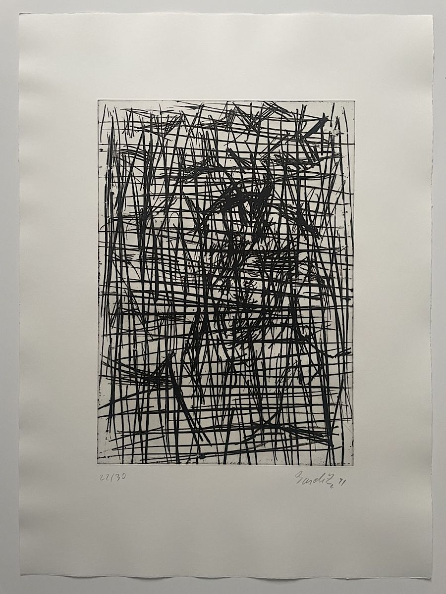 Korff Stiftung - Georg Baselitz - Grafiken - o.T. (´45 II #8)