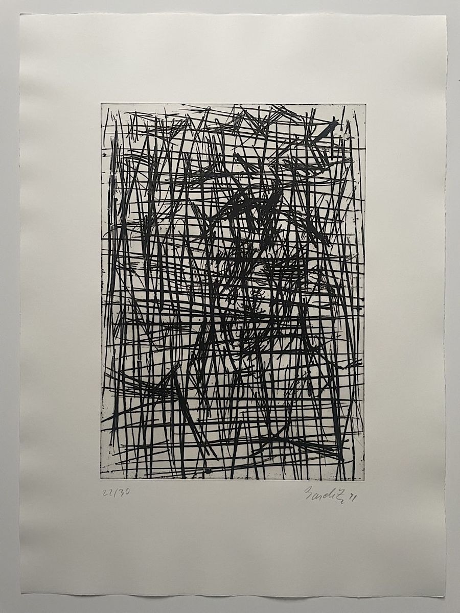 Korff Stiftung - Georg Baselitz - Grafiken - o.T. (´45 II #8)