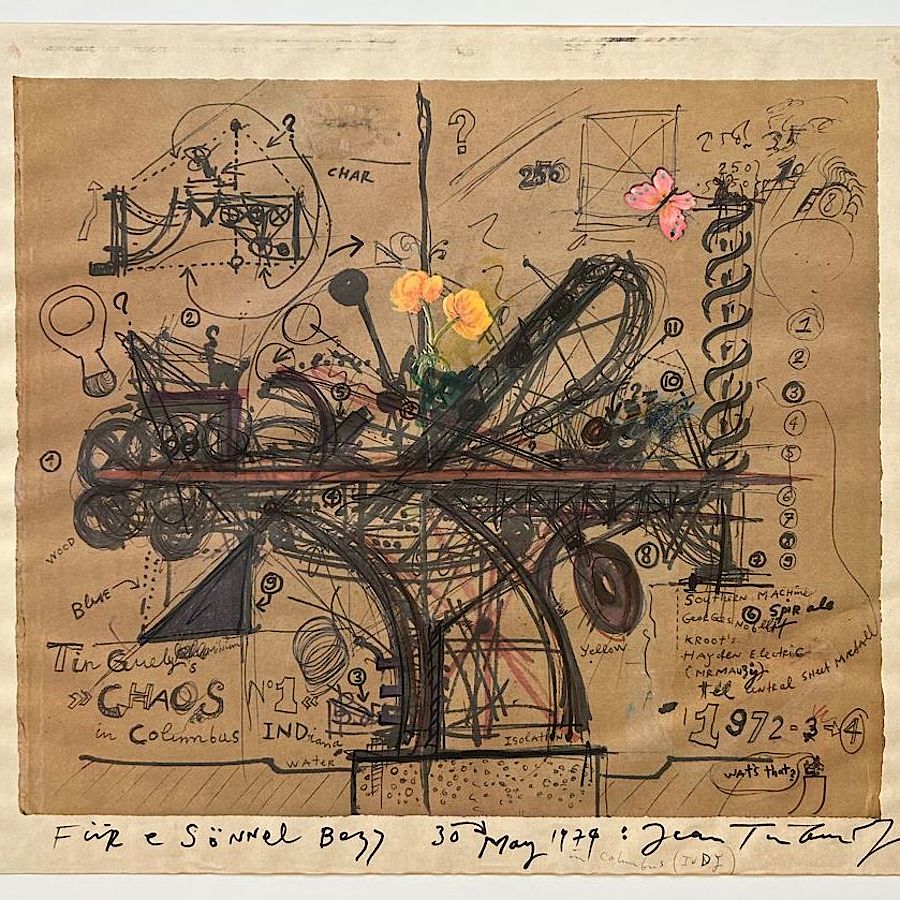 Korff Stiftung - Jean Tinguely - Graphics - Tinguely´s Chaos Nr. 1