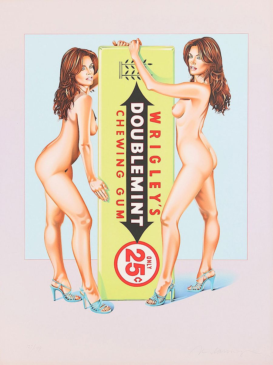 Korff Stiftung - Mel Ramos - Grafiken - Doublemint Twins