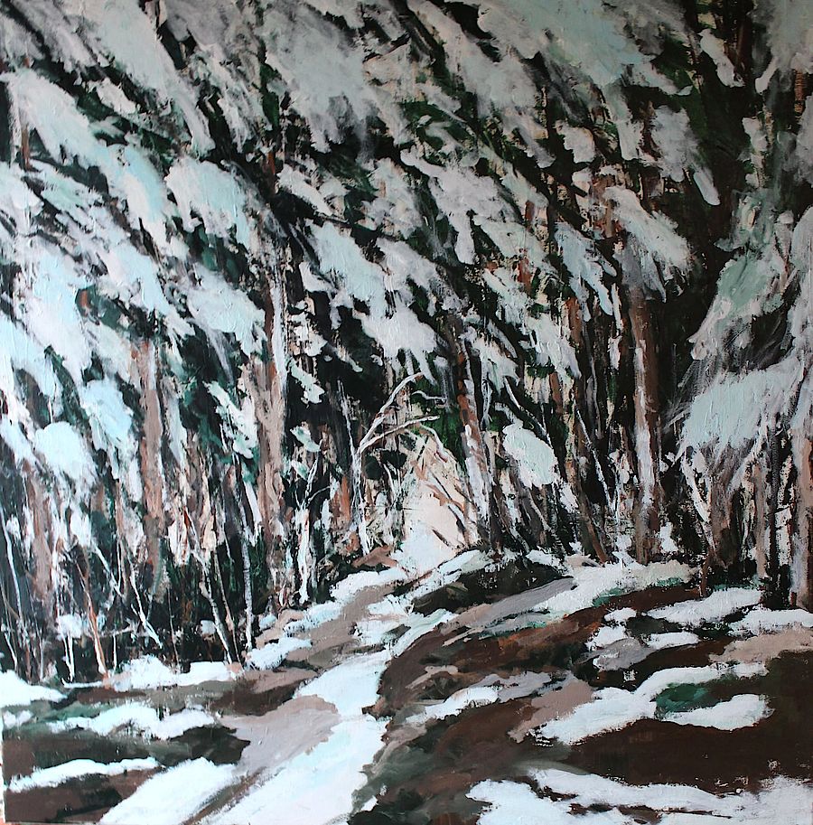 Korff Stiftung - Walter Heidenreich - Unikate - Winter Wald