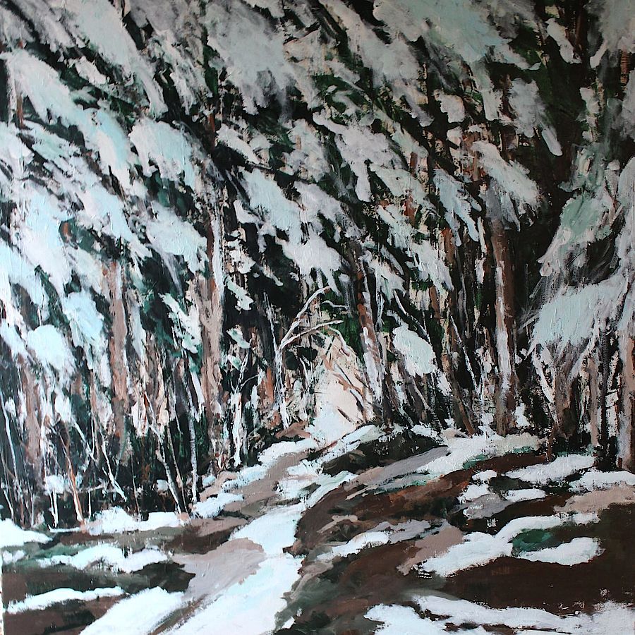Korff Stiftung - Walter Heidenreich - Unique Works - Winter Wald