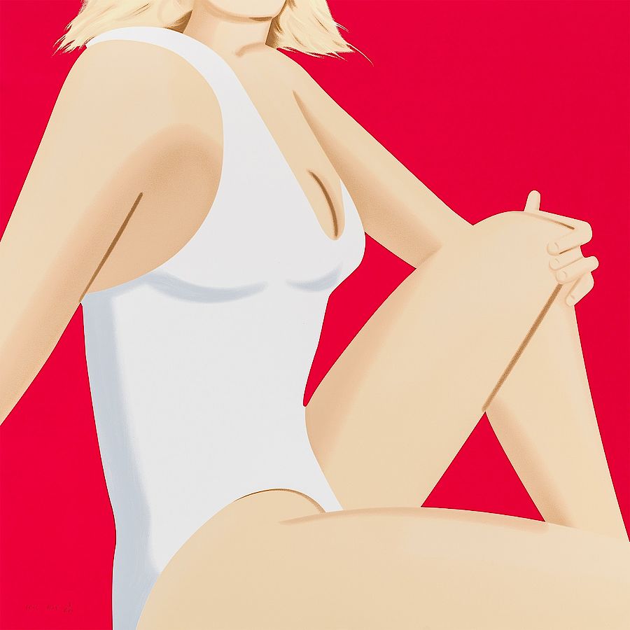 Korff Stiftung - Alex Katz - Grafiken - Coca-Cola Girl #7