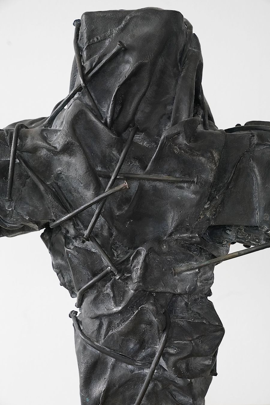 Korff Stiftung - Günther Uecker - Sculptures - Nagelkreuz (black)