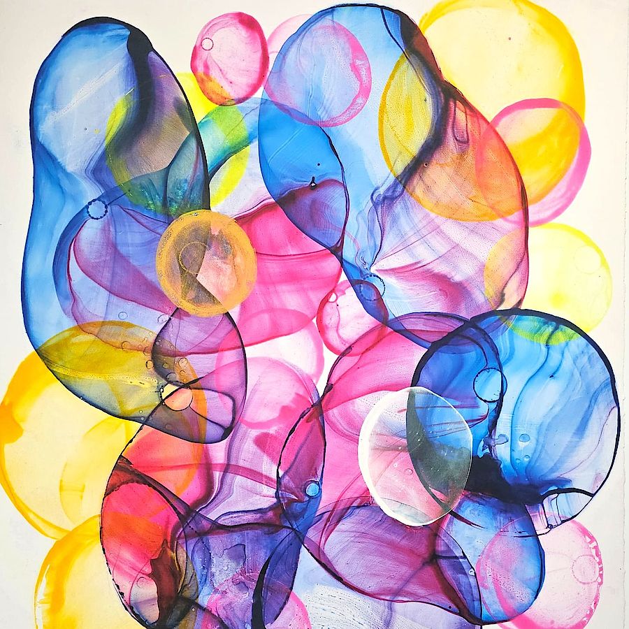 Korff Stiftung - Jiri Dokoupil - Grafiken - Venice Bubbles