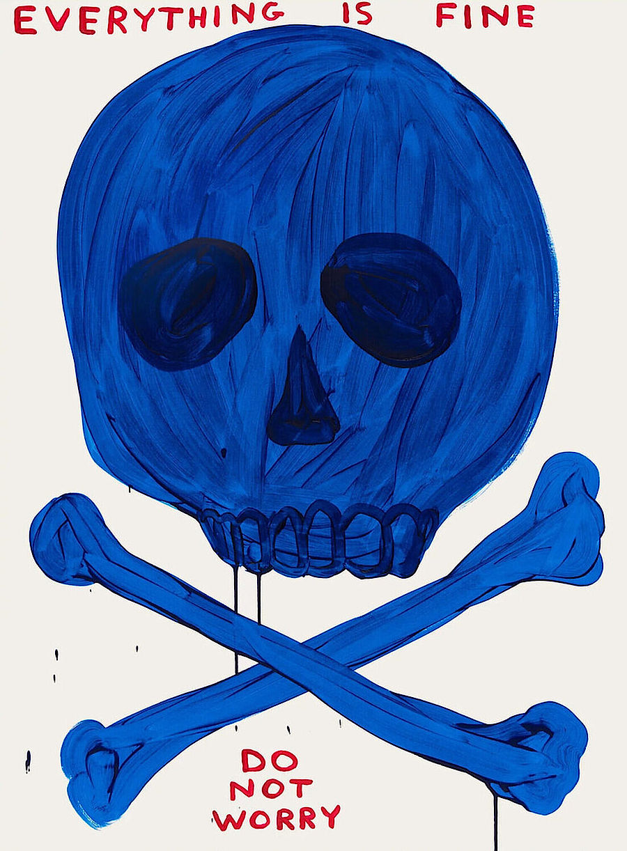 Korff Stiftung - David Shrigley - Grafiken - Everything is fine