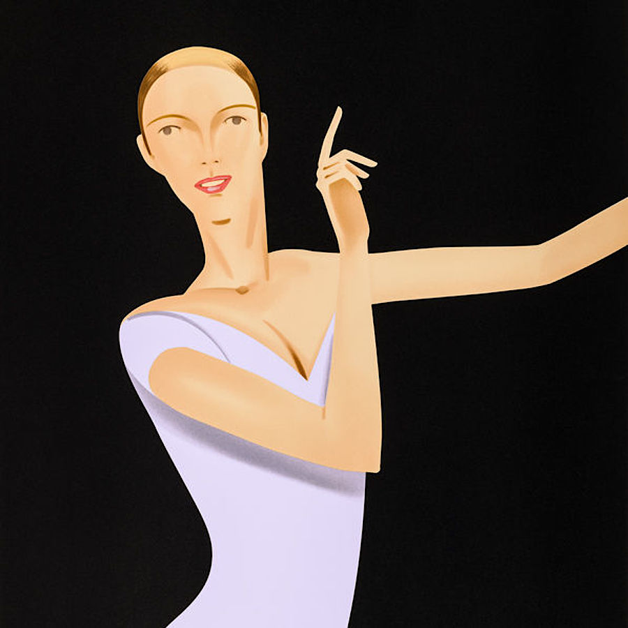 Korff Stiftung - Alex Katz - Graphics - Dancer 1