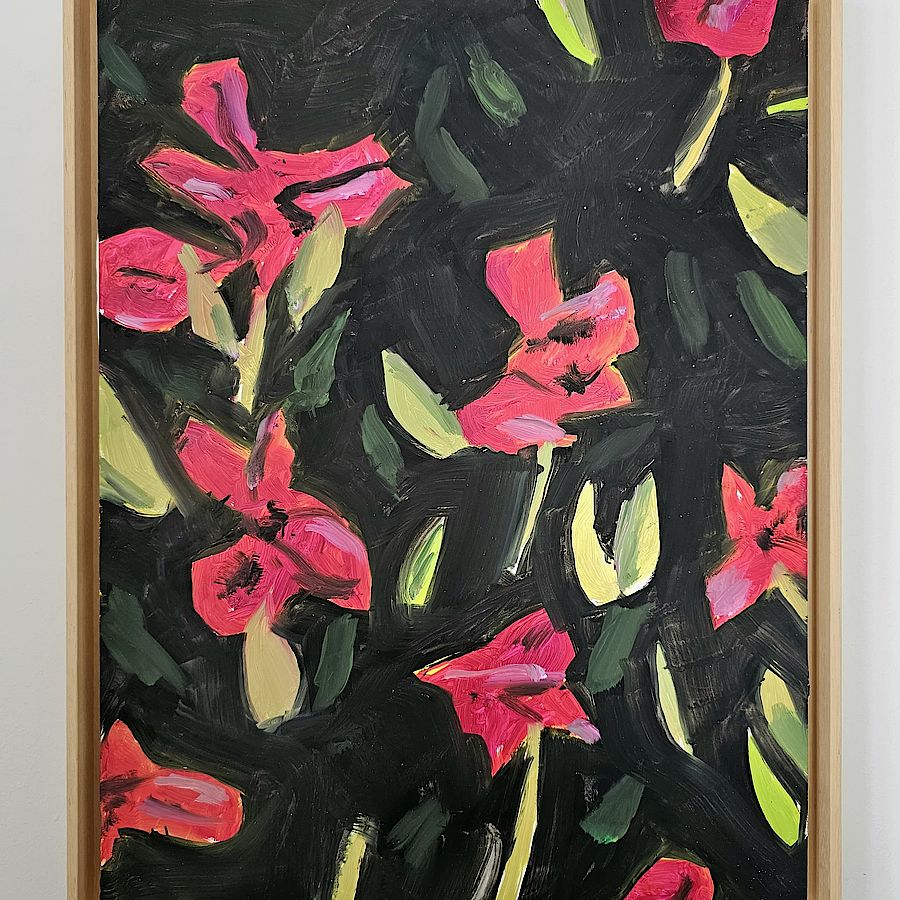 Korff Stiftung - Alex Katz - Unique Works - Study for Carnation 2