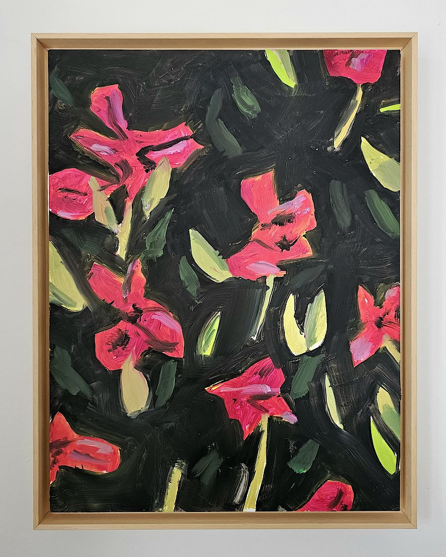 Korff Stiftung - Alex Katz - Unique Works - Study for Carnation 2