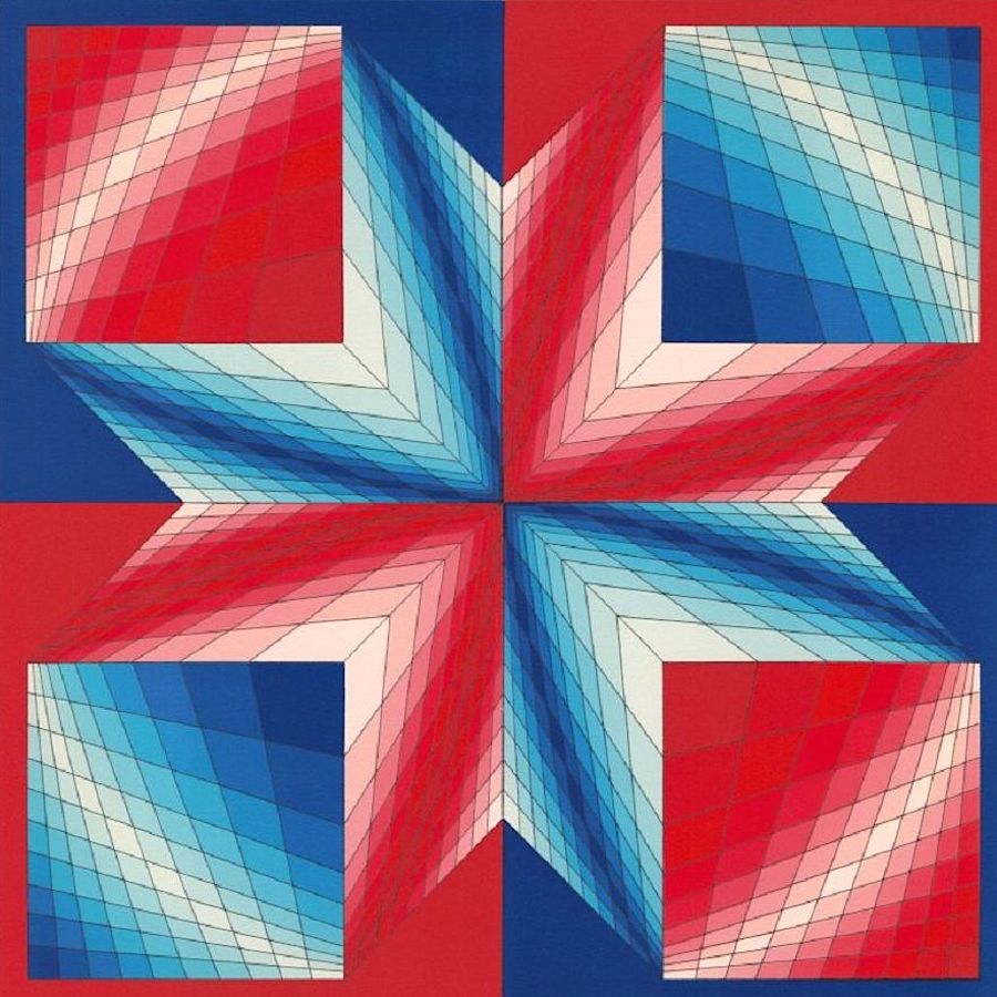 Korff Stiftung - Victor Vasarely - Graphics - Tsillag