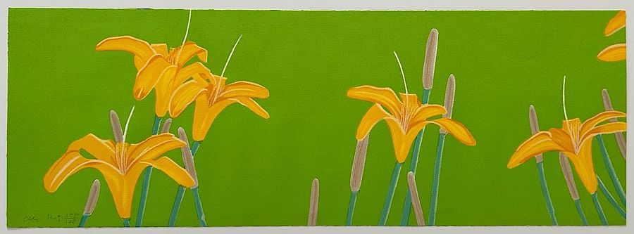 Korff Stiftung - Alex Katz - Grafiken - Day Lilies