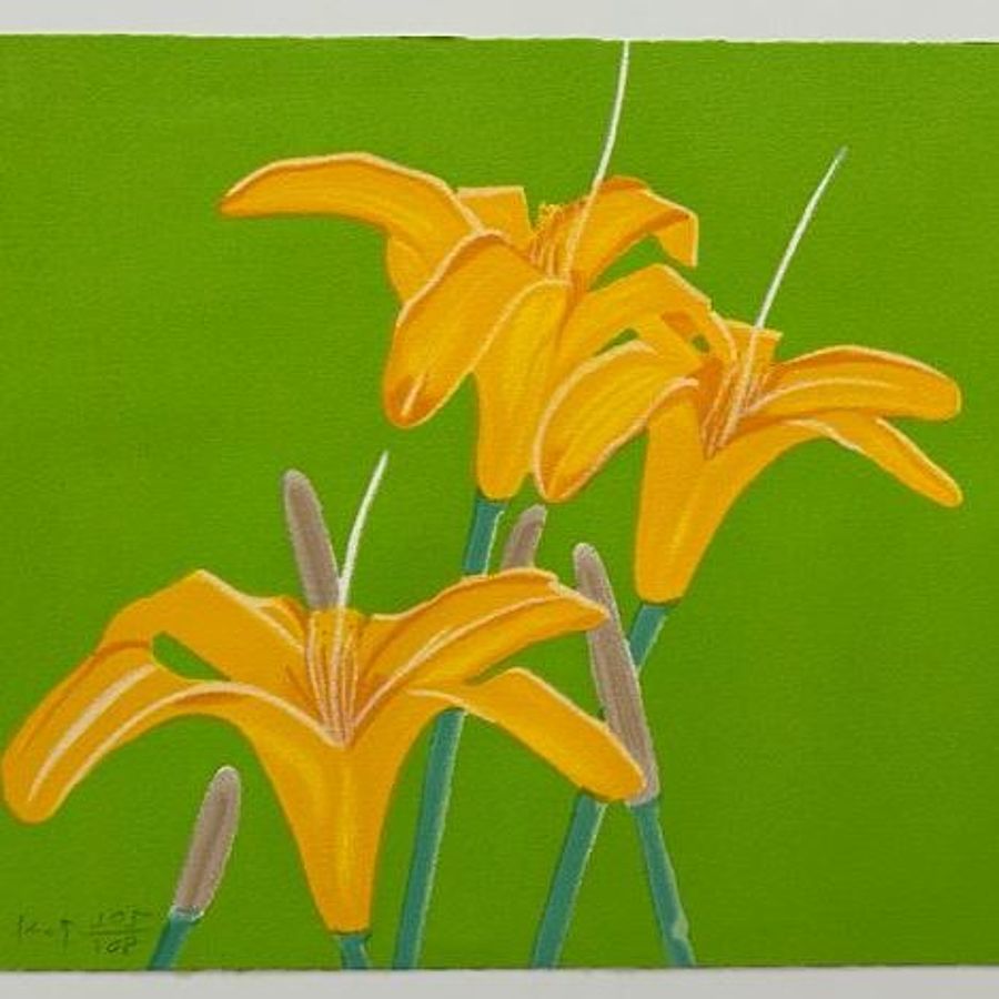 Korff Stiftung - Alex Katz - Grafiken - Day Lilies