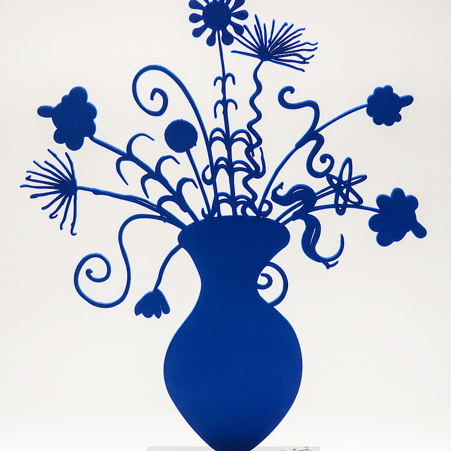 Korff Stiftung - Kenny Scharf - Skulpturen - Flores blue