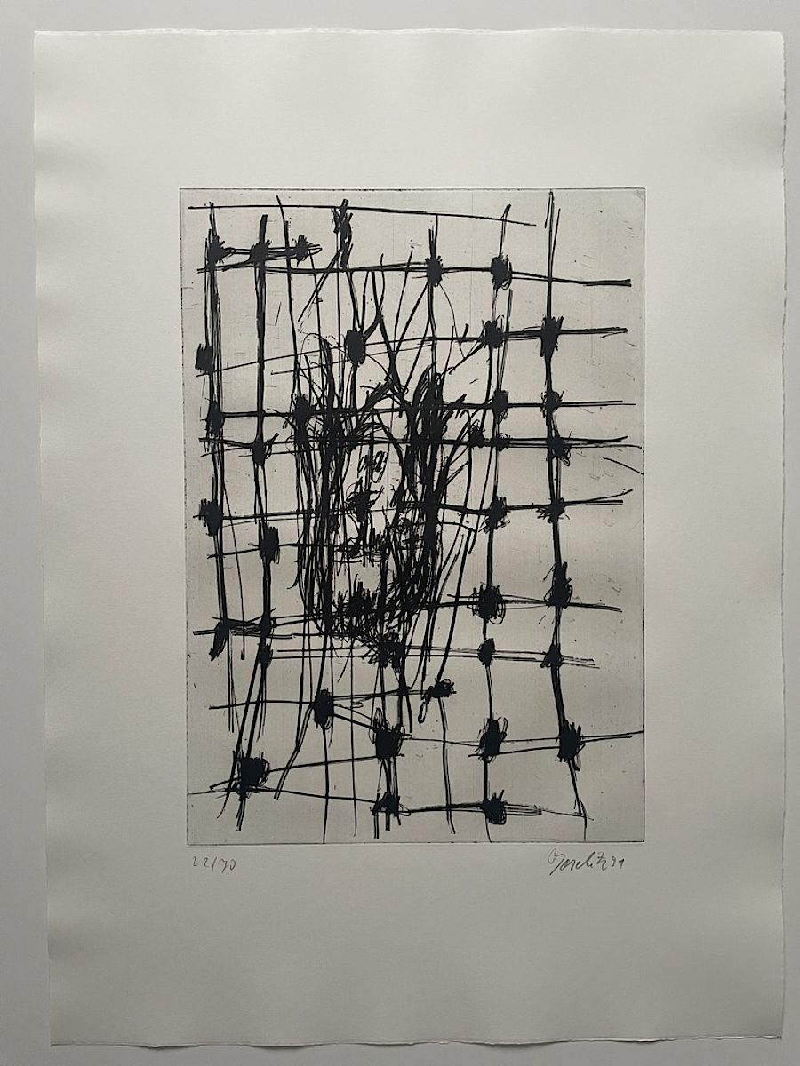 Korff Stiftung - Georg Baselitz - Grafiken - o. T. (´45 II #13)