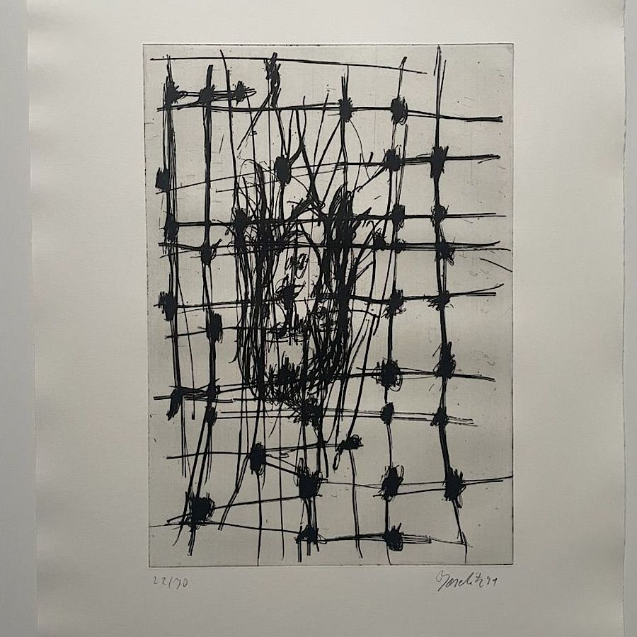 Korff Stiftung - Georg Baselitz - Grafiken - o. T. (´45 II #13)