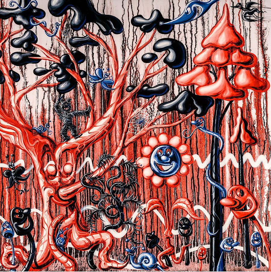 Korff Stiftung - Kenny Scharf - Grafiken - Furungle X6