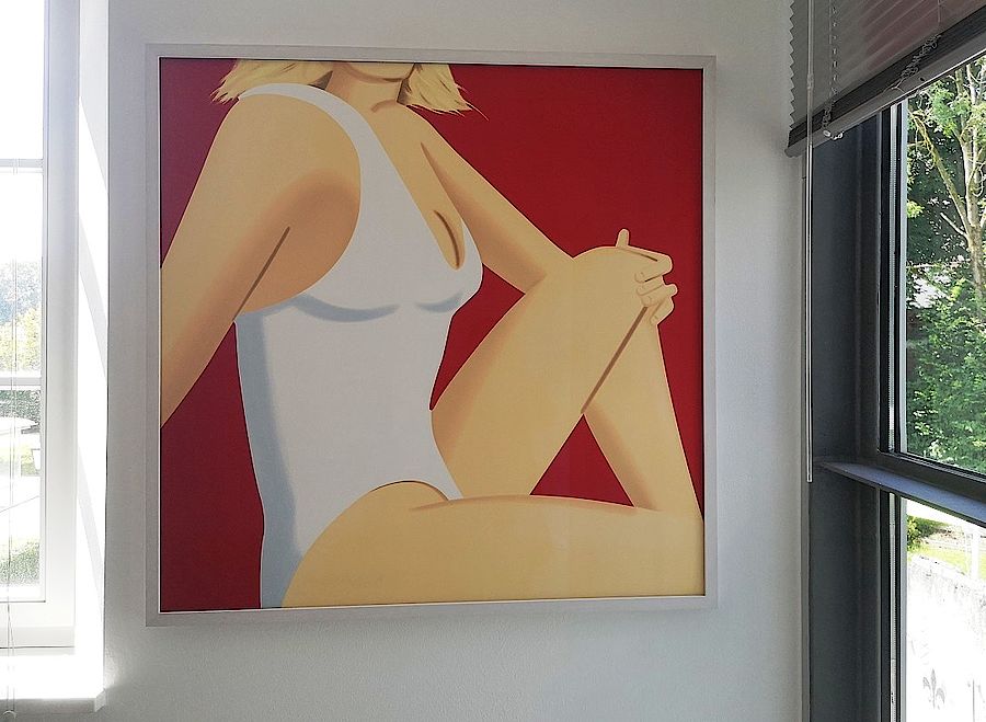 Korff Stiftung - Alex Katz - Grafiken - Coca-Cola Girl #7