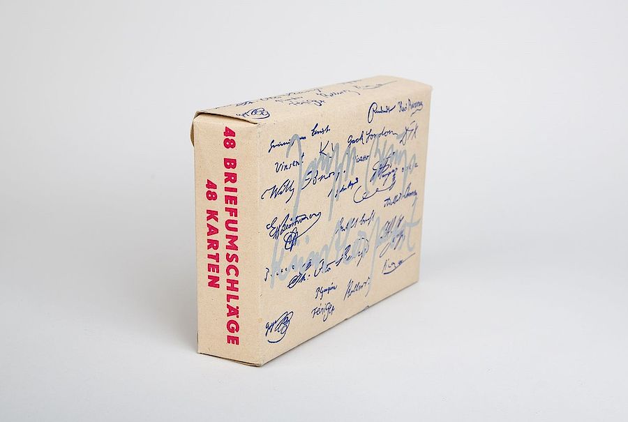 Korff Stiftung - Joseph Beuys - Unikate - Künstlerpost