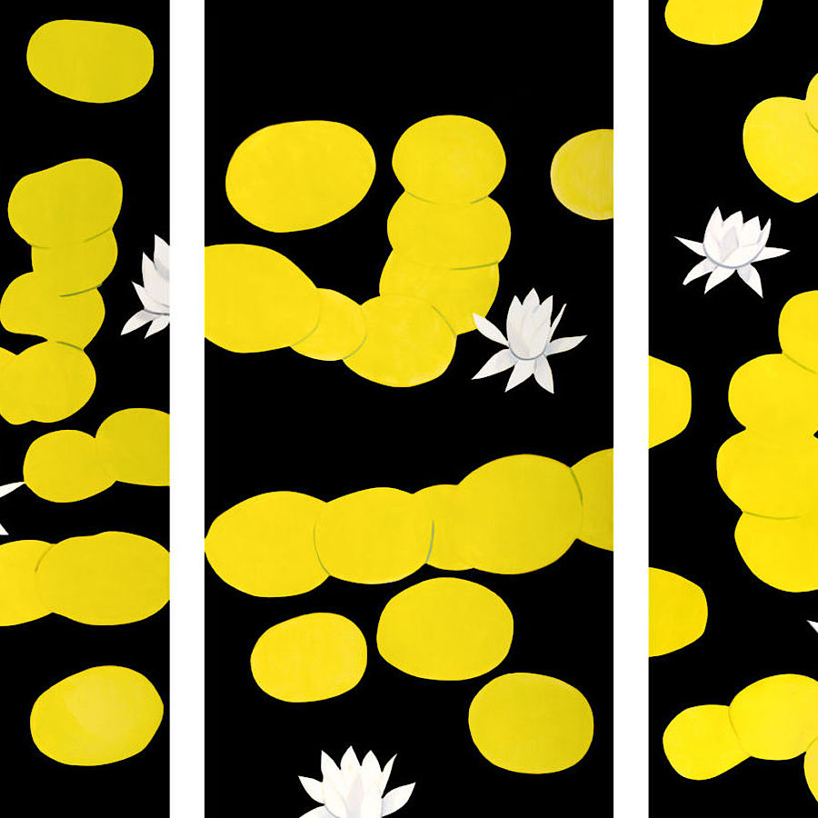 Korff Stiftung - Alex Katz - Grafiken - Homage to Monet