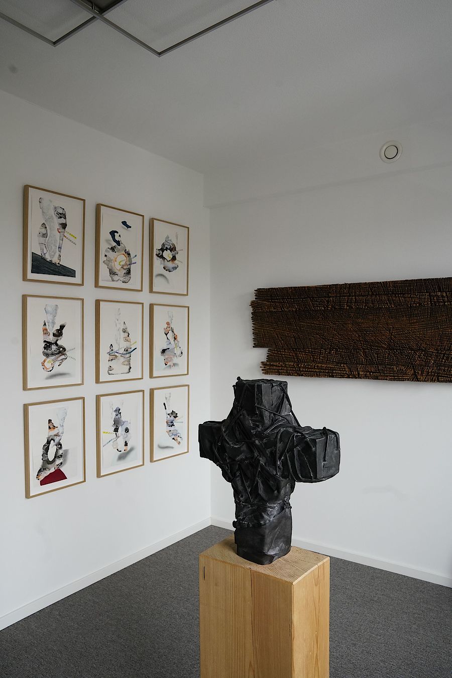 Korff Stiftung - Günther Uecker - Sculptures - Nagelkreuz (black)