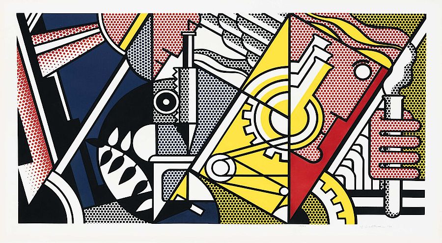 Korff Stiftung - Roy Lichtenstein - Grafiken - Peace through Chemistry II