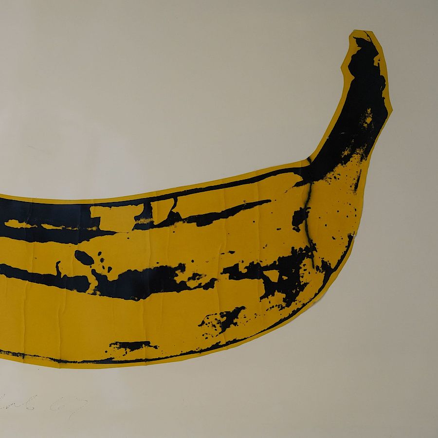 Korff Stiftung - Andy Warhol - Unikate - Banana (Unikat)