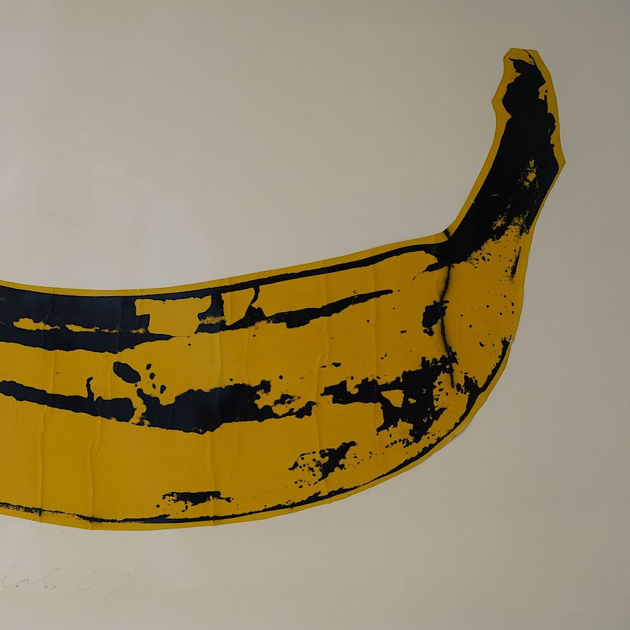 Korff Stiftung - Andy Warhol - Unique Works - Banana