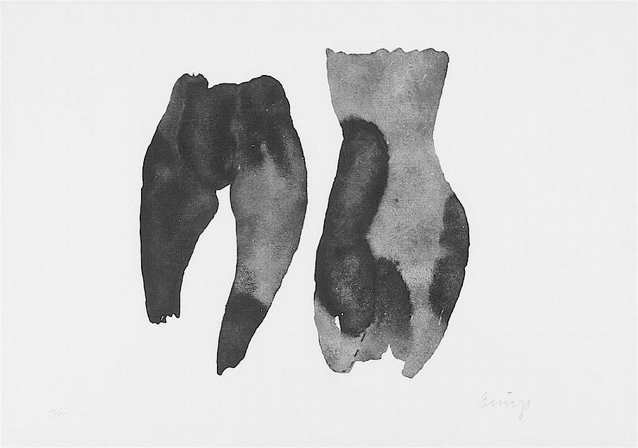 Korff Stiftung - Joseph Beuys - Graphics - 2 weibliche Torsi