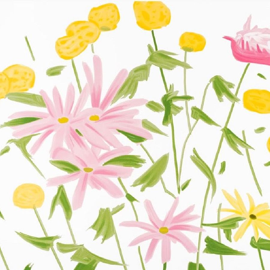 Korff Stiftung - Alex Katz - Graphics - Spring Flowers