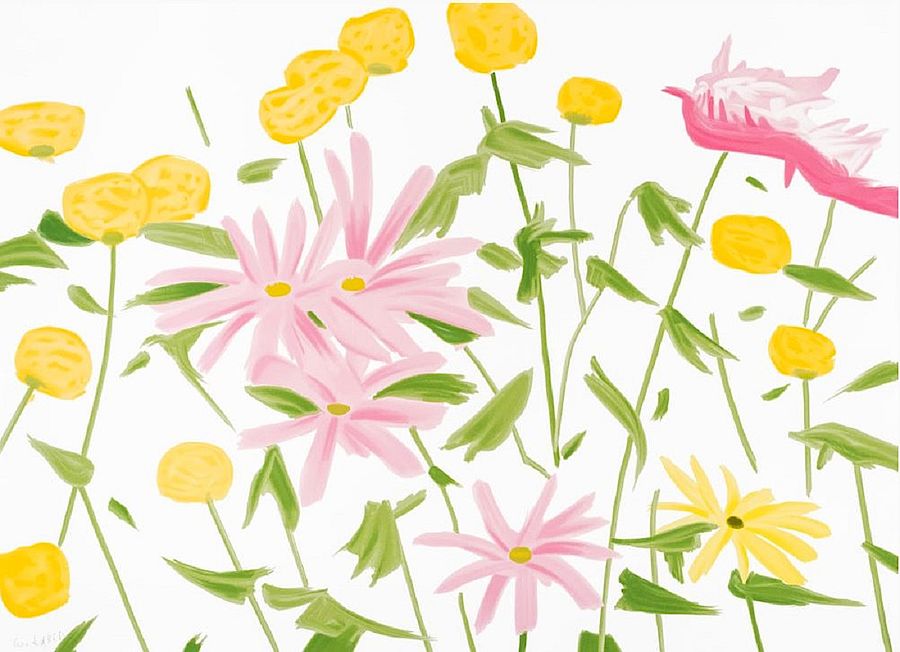 Korff Stiftung - Alex Katz - Grafiken - Spring Flowers