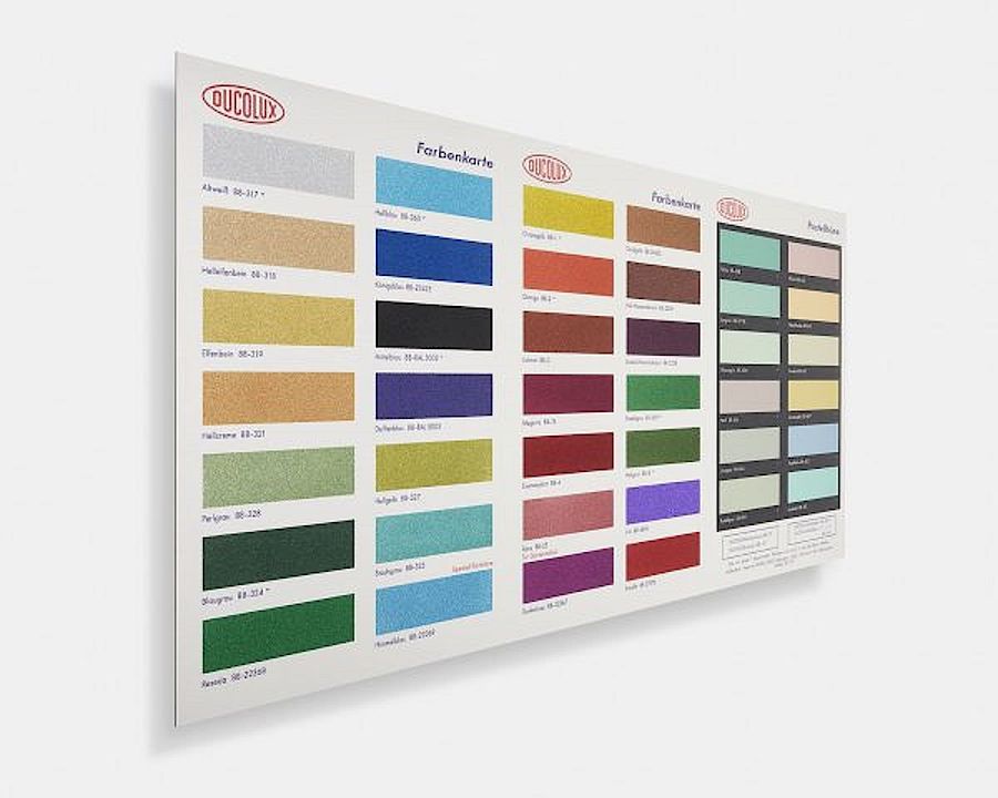 Korff Stiftung - Damien Hirst - Graphics - Colour Chart-Glitter