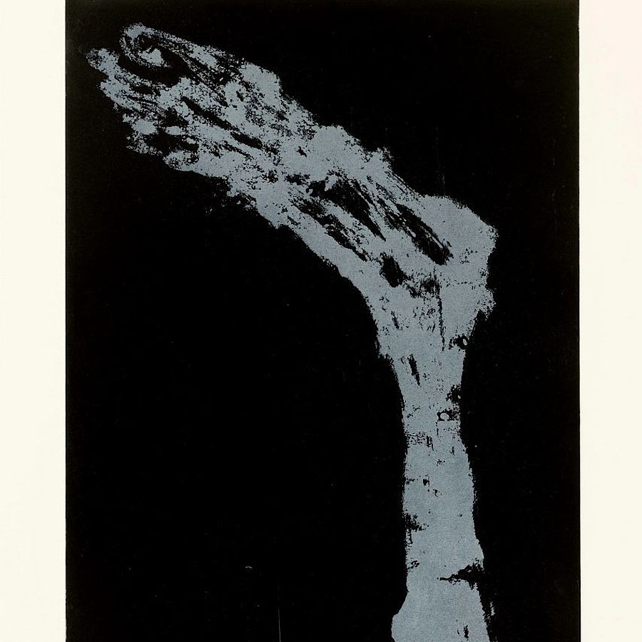 Korff Stiftung - Georg Baselitz - Graphics - Piedi I (white)