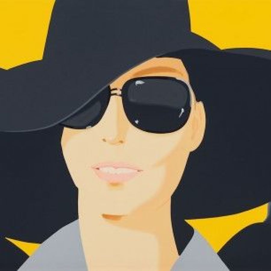 Korff Stiftung - Alex Katz - Graphics - Black Hats IV